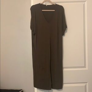 Army green dress